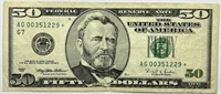 1996 $50 Federal Reserve STAR NOTE