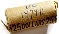 Roll of 1979-D Susan B. Anthony Dollars