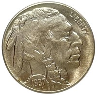 1937-S Buffalo Nickel Uncirculated