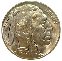 1938-D Buffalo Nickel Uncirculated