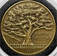 KAPOK TREE INN Founded 1957 Comm Medal