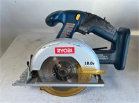 RYOBI 18V CIRCULAR SAW - 5.5" - #P501