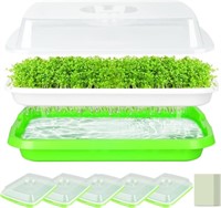 4-PACK SEED SPROUTER TRAY W/ COVER
