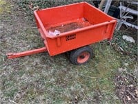 CASE PULL TYPE LAWN CART