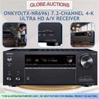 ONKYO 7.2-CH 4-K ULTRA HD A/V RECEIVER (MSP:$799)