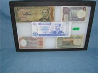 Collection of world currency