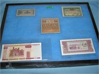 Collection of world currency