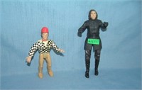 Pair of vintage action figures