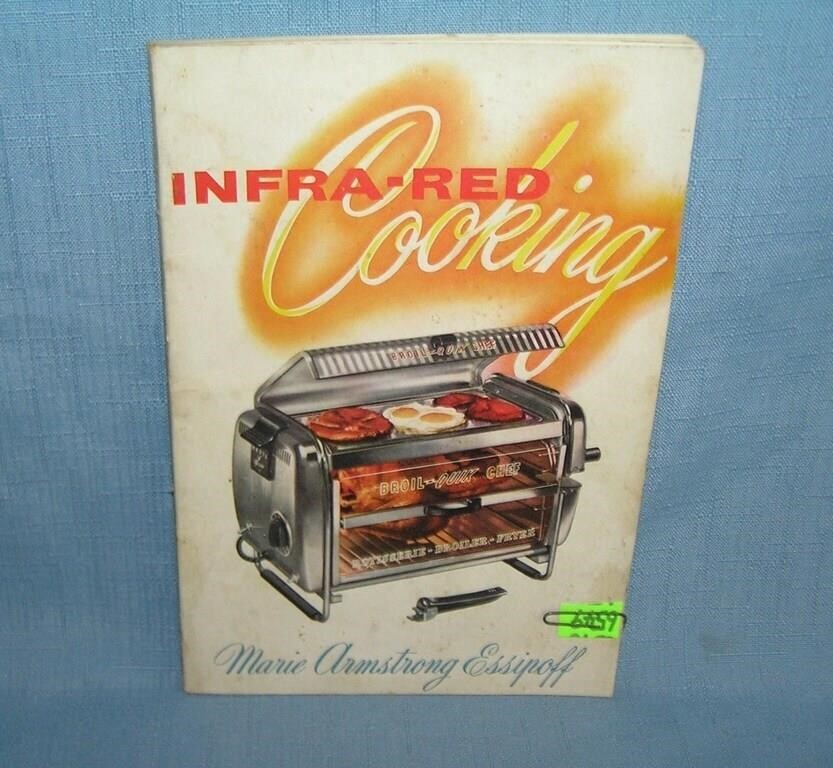 Infra Red cooking vintage cook book 1950's