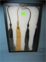 Group of vintage Police Academy graduation tassels