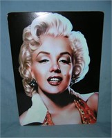 Marilyn Monroe retro style advertising sign