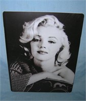 Marilyn Monroe retro style advertising sign