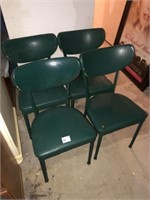 Set of 4 Vintage Cafe Chairs