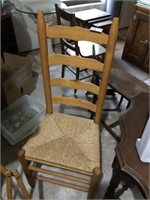 Ladder Back Chair & Door Gate