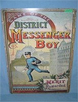 Distinct Messenger Box retro style advertising sig