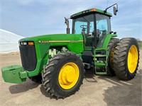 1995 John Deere 8200 Tractor, MFWD, (9,865 Hours)