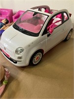 LOT DEAL OF BARBIES, CAR AND ACCESSORIES