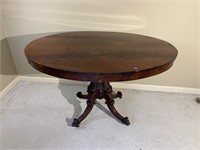 Mahogany Oval Table
