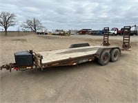 2015 Load Trail 7'x20’ Double Axle Flatbed Trailer