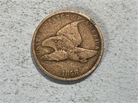 1858 Flying Eagle cent