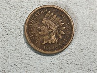 1860 Indian head cent