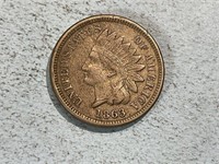 1863 Indian head cent