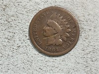 1864 Indian head cent, bronze, possible L