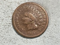 1873 Indian head cent