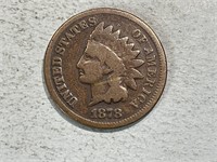 1878 Indian head cent