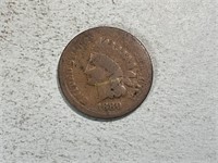 1880 Indian head cent