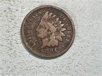 1891 Indian head cent