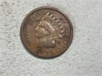 1897 Indian head cent