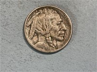 1913 Buffalo nickel, type I raised ground