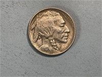 1913 Buffalo nickel, type I raised ground