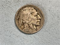 1918D Buffalo nickel