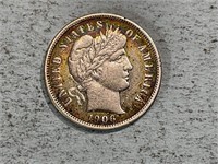 1906 Barber dime