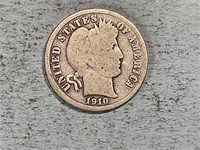 1910S Barber dime