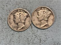 1930, 1930S Mercury dimes