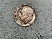 1954 proof Roosevelt dime