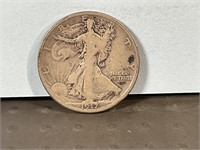 1917S Liberty walking half dollar