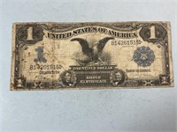 1899 large size $1 silver certificate