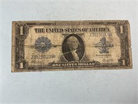 1923 large size $1 silver certificate