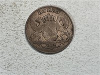 1850 Naden 6 kreuzer