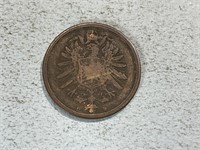 1874D Germany-empire 2 pfennig