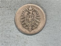 1876H Germany-empire 5 pfennig