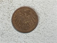 1892F Germany-empire 1 pfennig