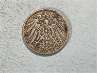 1904J Germany-empire 5 pfennig