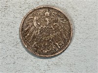 1909D Germany-empire 1 mark