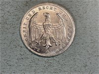 1923G Germany Weimar 500 mark