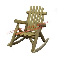 Lakeland Mills Classic Cedar Log Rocking Chair